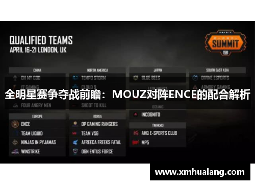 全明星赛争夺战前瞻：MOUZ对阵ENCE的配合解析